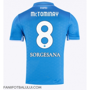 SSC Napoli Scott McTominay #8 Tricou Fotbal Replică 2024-25 Barbati Acasa